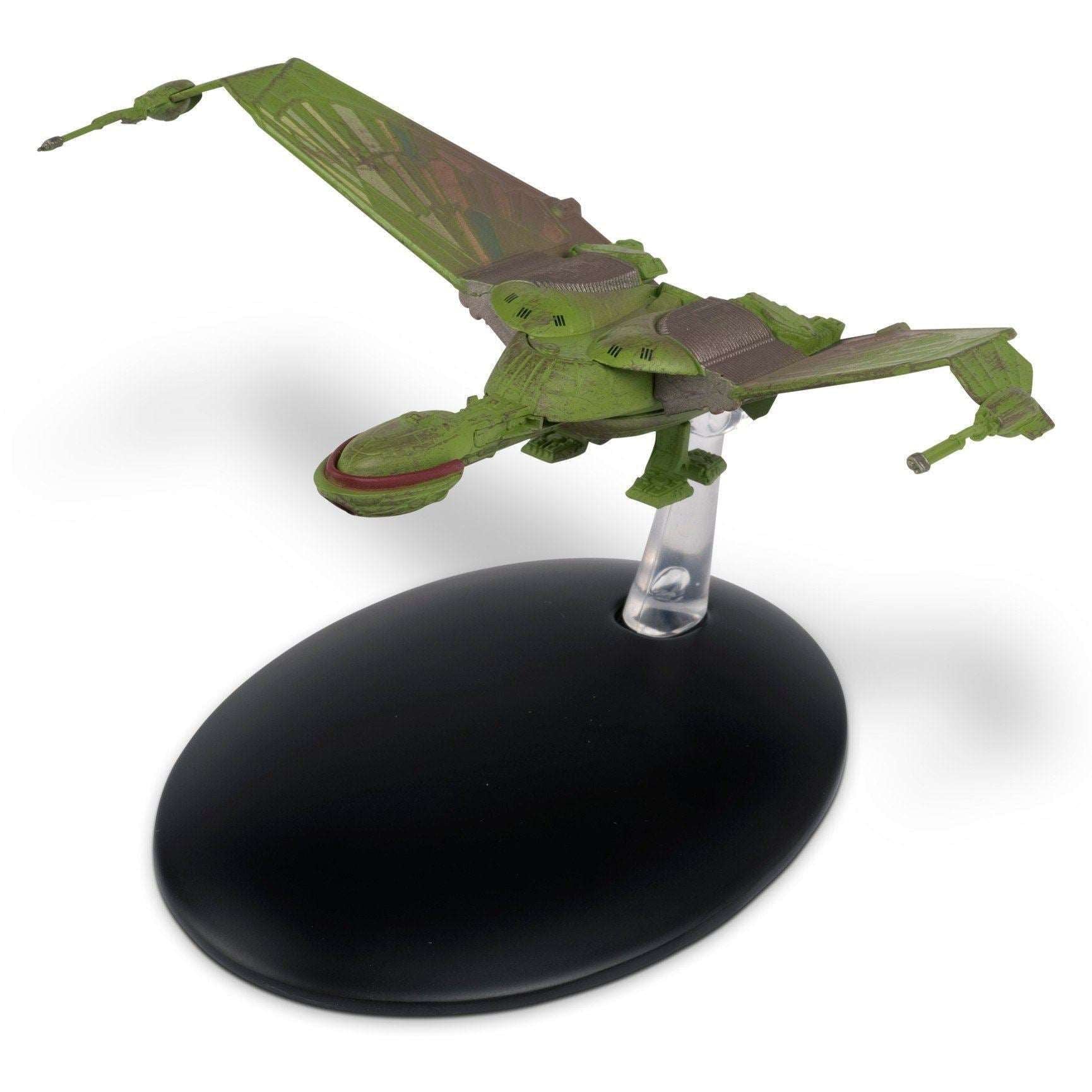 #09 Klingon Bird-of-Prey (Landed Position) Die Cast Ship (Eaglemoss / Star Trek) Real Merch