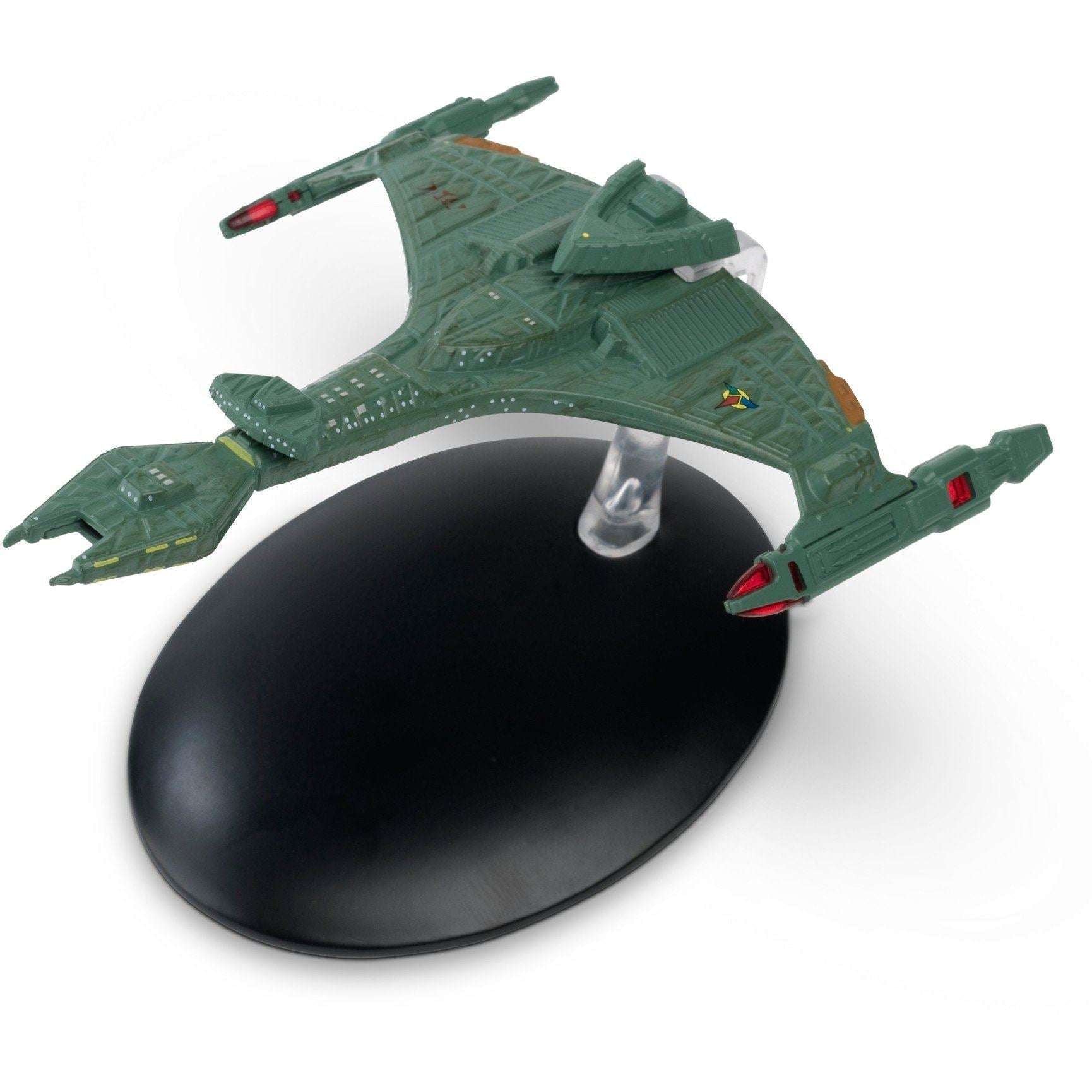 #20 Klingon Attack Cruiser (Vor'cha-class) Model Diecast Ship (Eaglemoss / Star Trek) Real Merch
