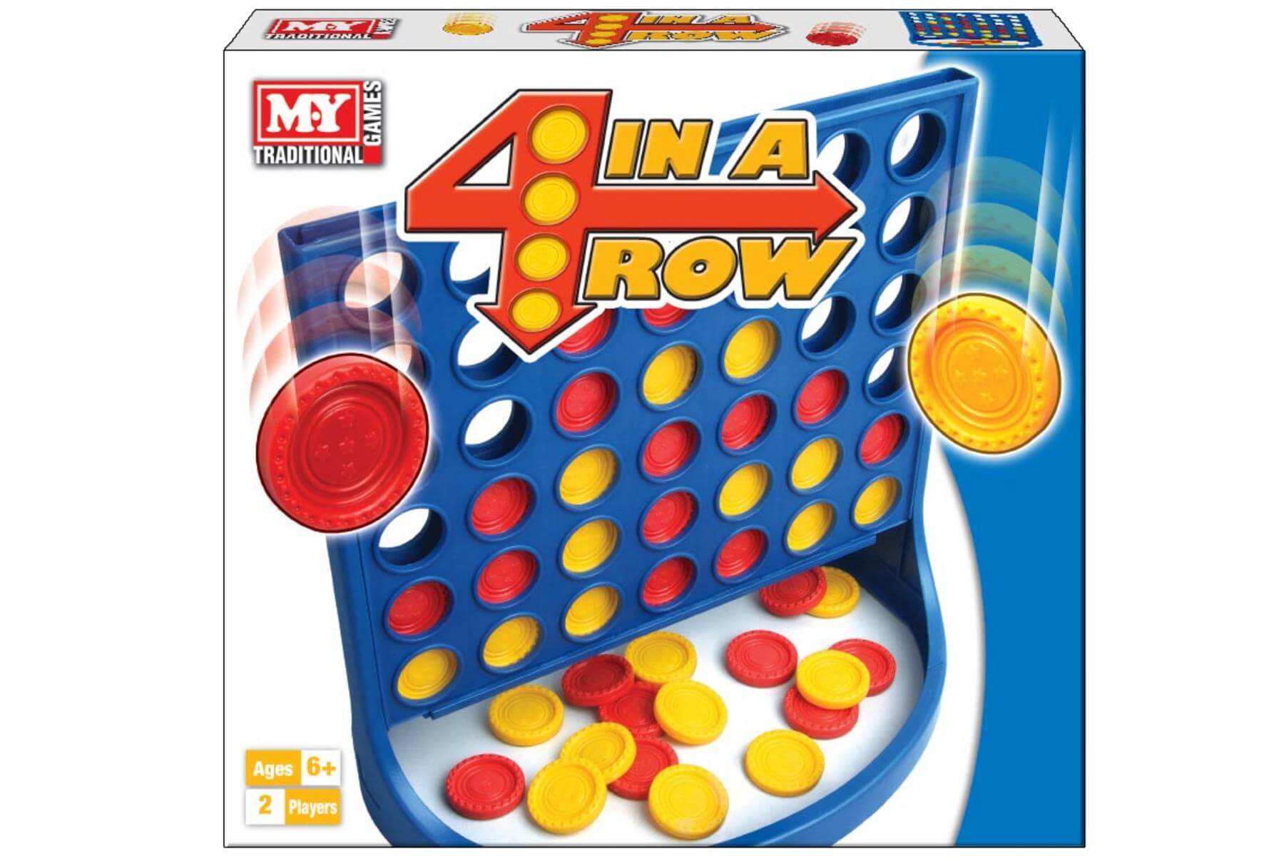 4 In A Row Classic Children's Strategy Game Curious Minds