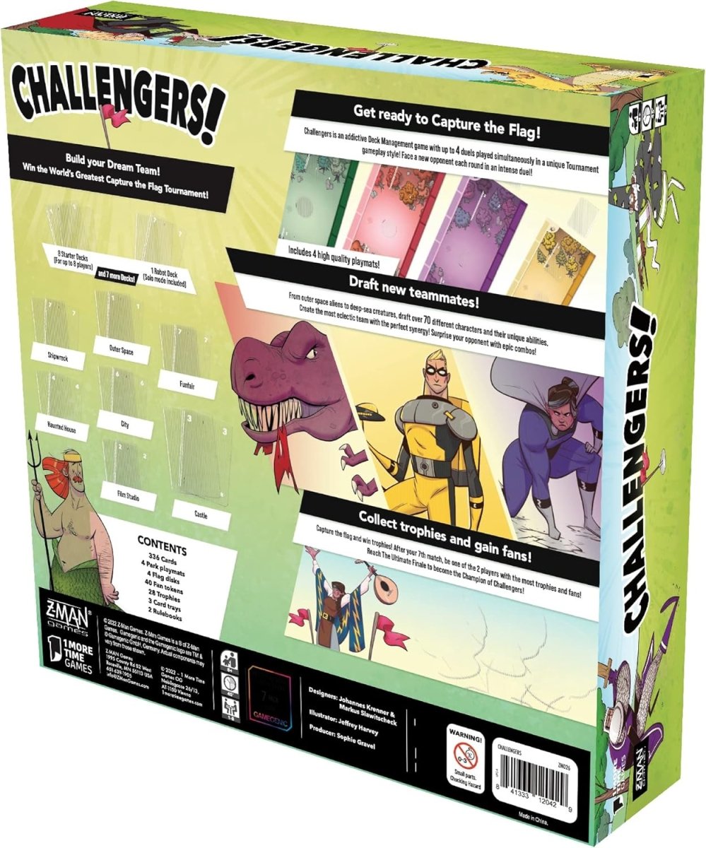 Challengers Board Game Rooleo