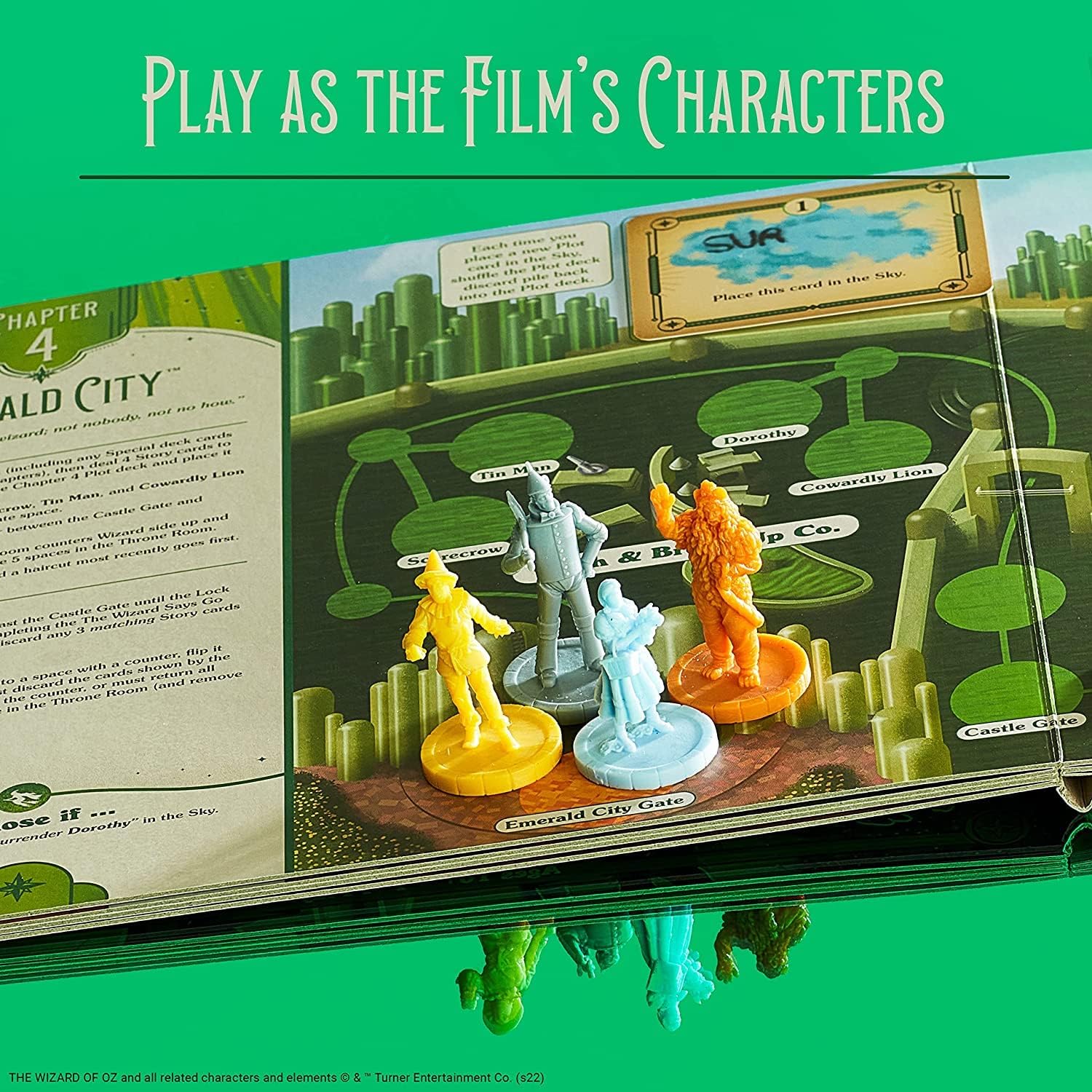 The Wizard of Oz Adventure Book - Family Strategy Board Game Rooleo