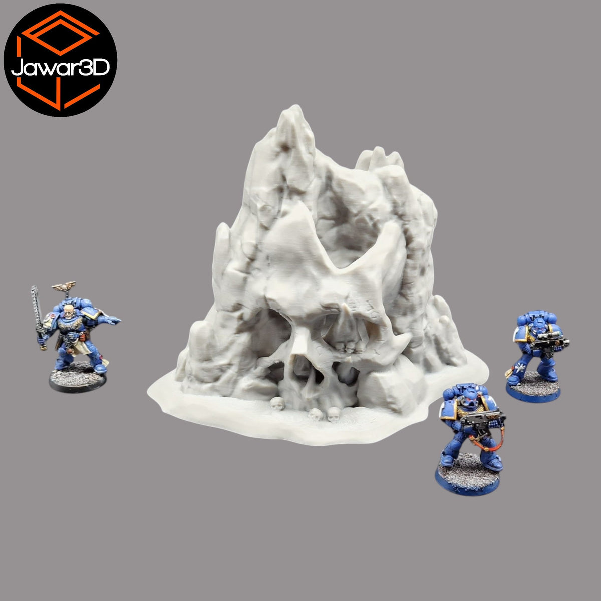 Skull Altar - 28mm Wargaming Scatter Terrain Scenery Tabletop Miniature Jawar3d
