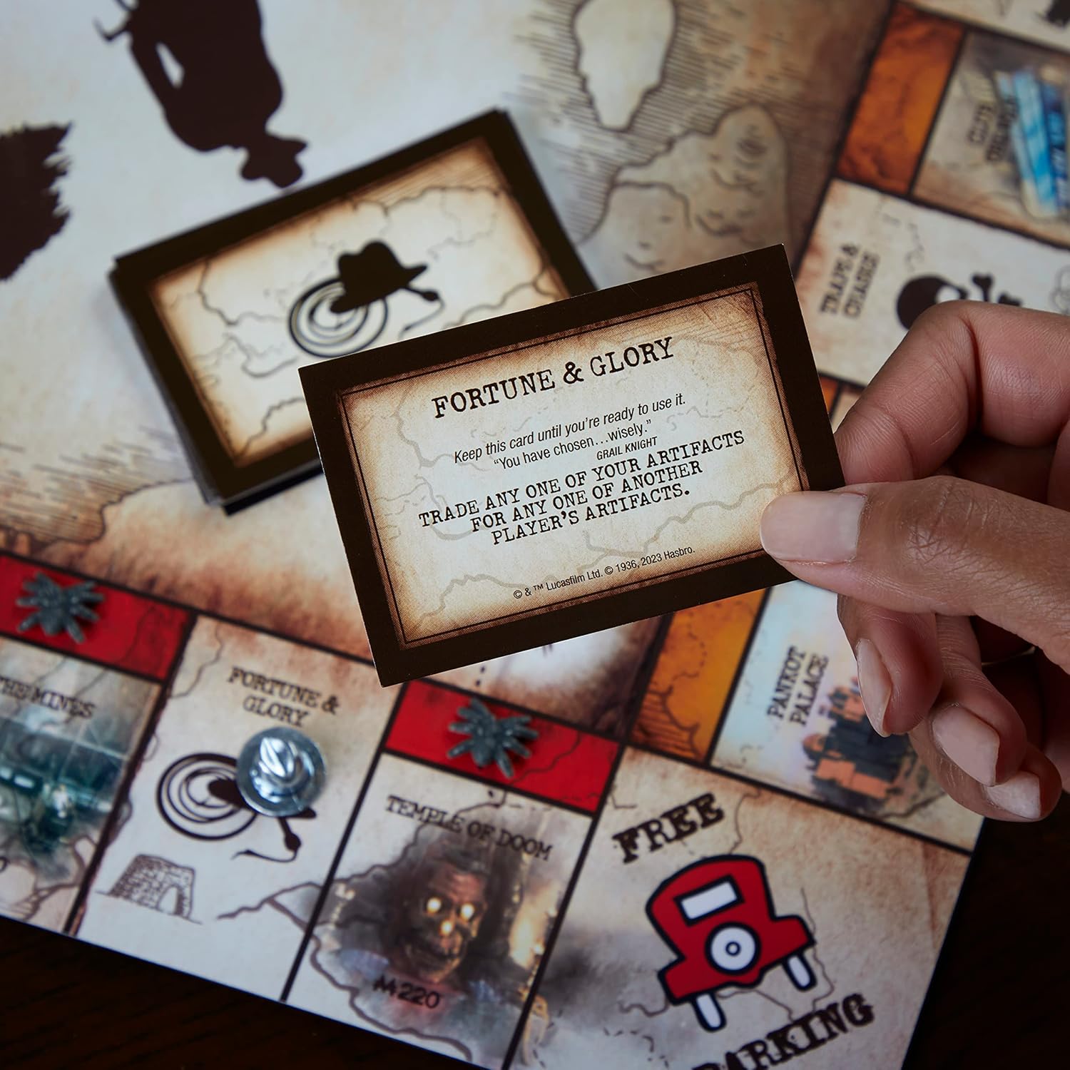 Monopoly Indiana Jones Rooleo
