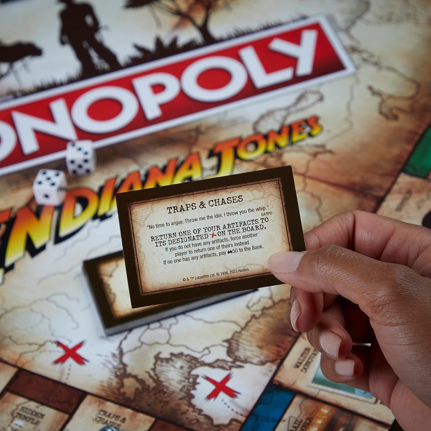 Monopoly Indiana Jones Rooleo