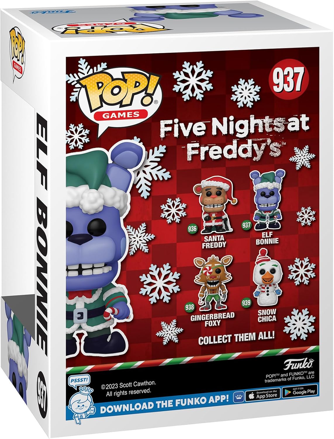 Funko POP! Games - Five Nights at Freddy’s: Holiday Season Elf Bonnie Rooleo