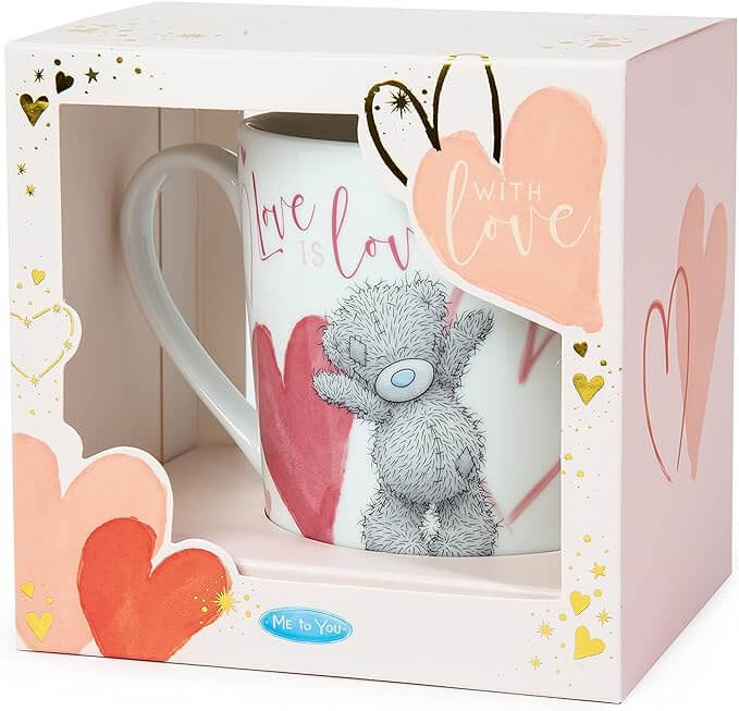 Me To You - Love Is Love Ceramic Boxed Mug Carte Blanche