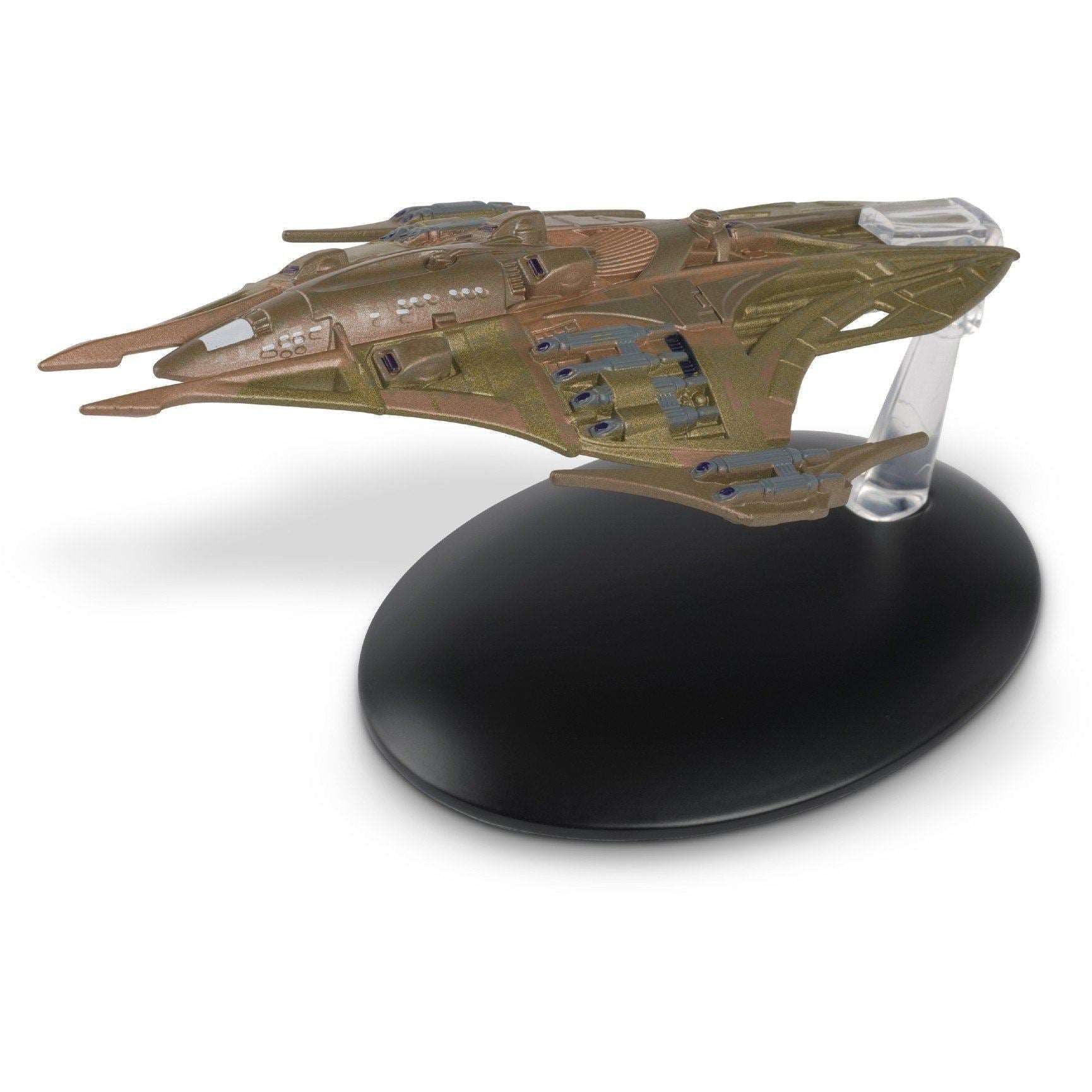 #113 Lokirrim Warship Model Die Cast Ship (Eaglemoss / Star Trek) Real Merch