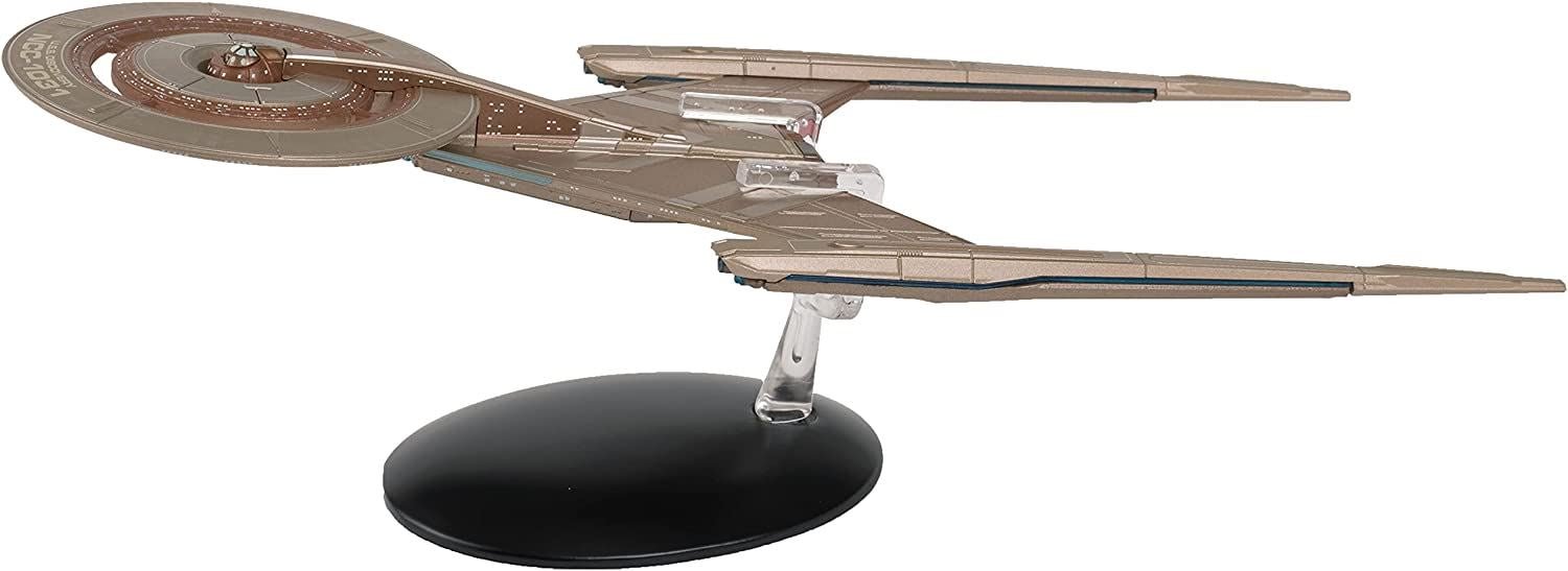 #21 U.S.S. Discovery NCC-1031 XL EDITION Diecast Model Ship (Eaglemoss / Star Trek) Real Merch