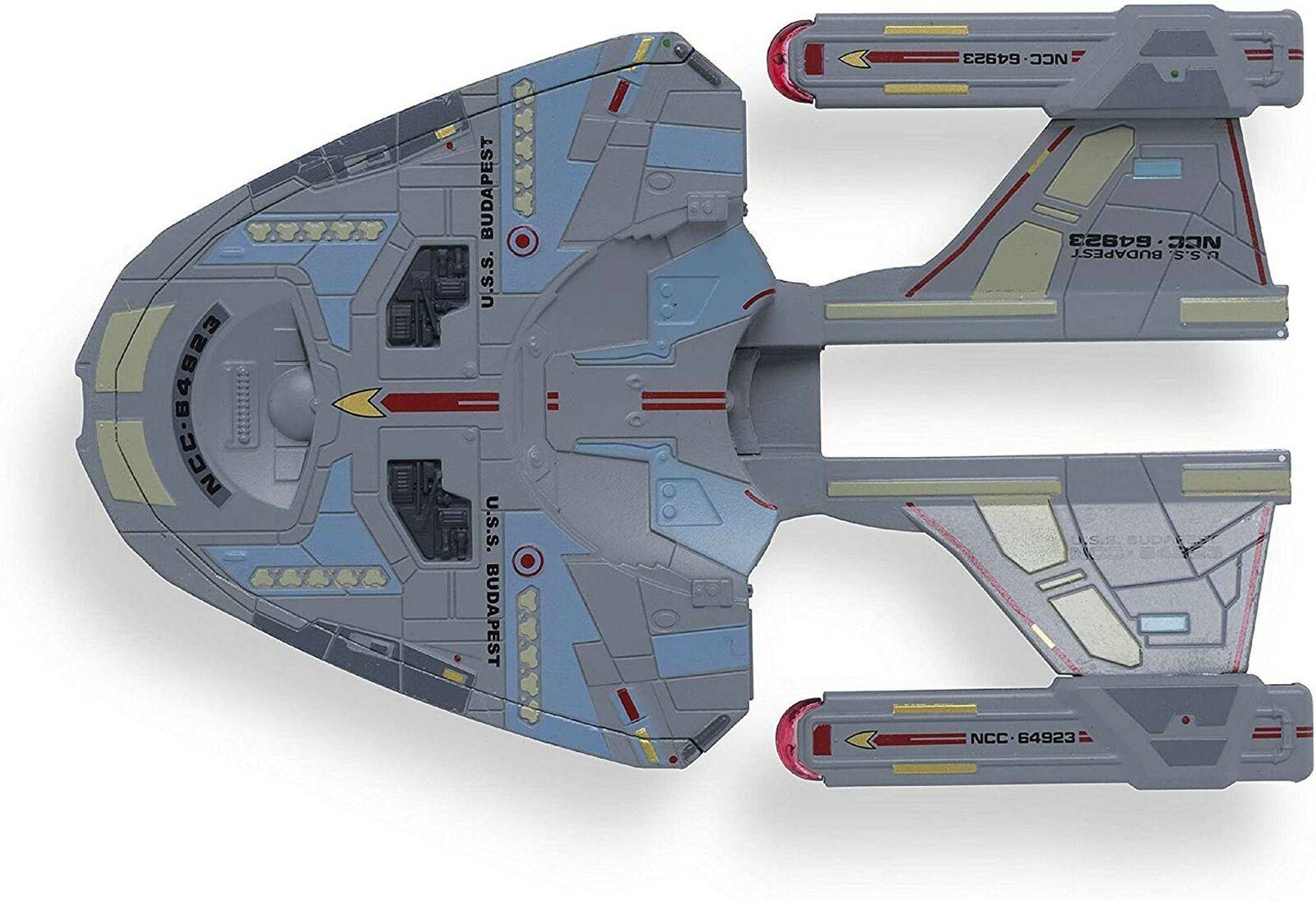 #61 Norway-class (U.S.S. Budapest NCC-64923) Starship Die-Cast Model (Eaglemoss / Star Trek) Real Merch