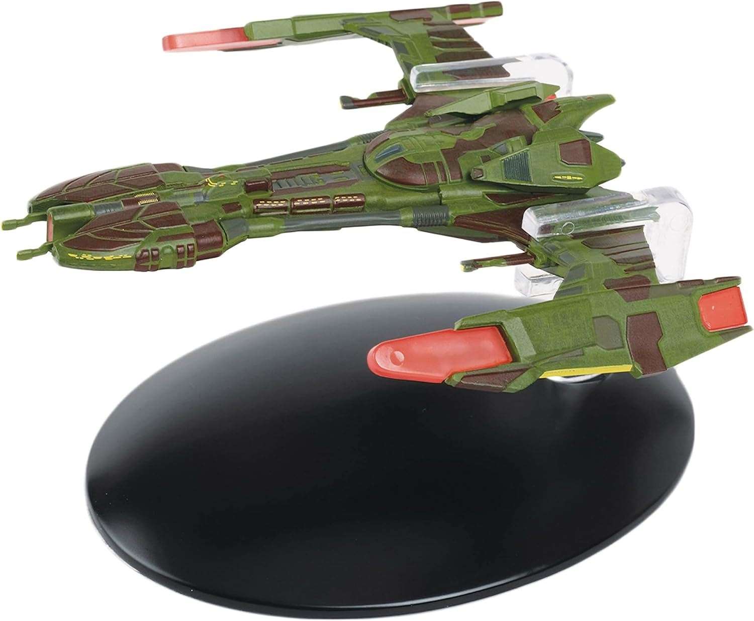#12 I.K.S. Mat'ha-class Klingon Raptor Diecast Model Ship STO (Eaglemoss / Star Trek) Real Merch