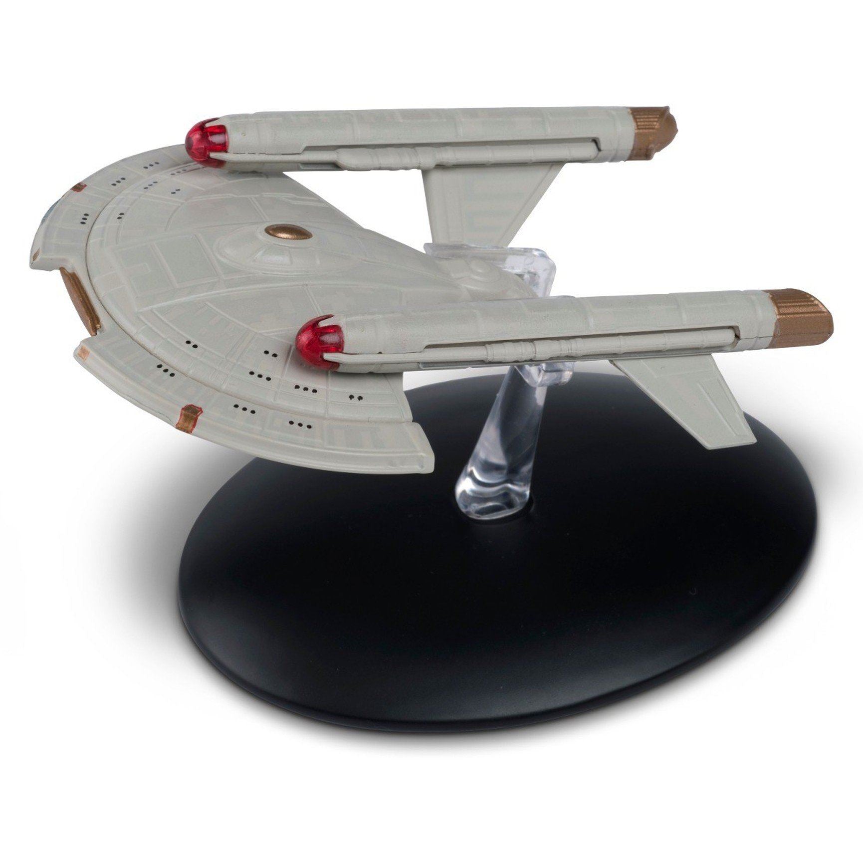 #44 U.S.S. Intrepid (22nd C) Model Die Cast Ship (Eaglemoss / Star Trek) Real Merch