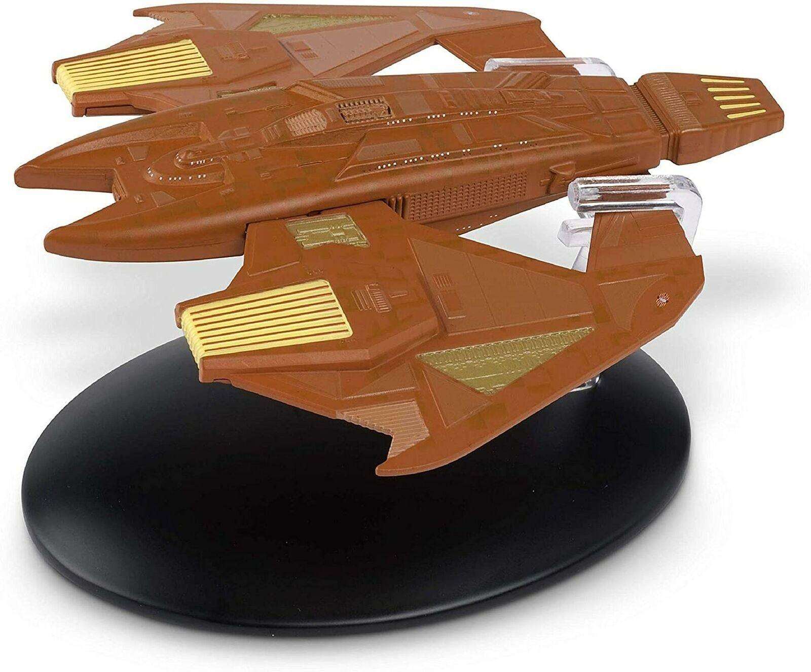 #103 Vidiian Warship Die-Cast Model Ship (Eaglemoss / Star Trek) Real Merch