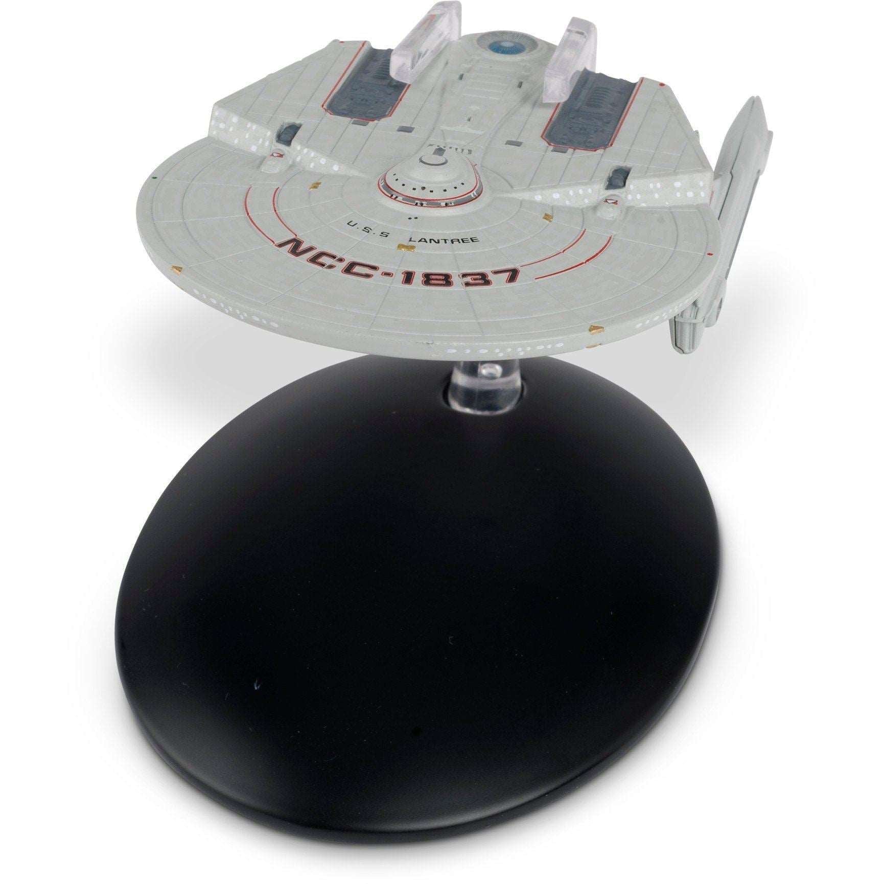 #138 USS Lantree NCC-1837 Model Die Cast Ship (Eaglemoss / Star Trek) Real Merch