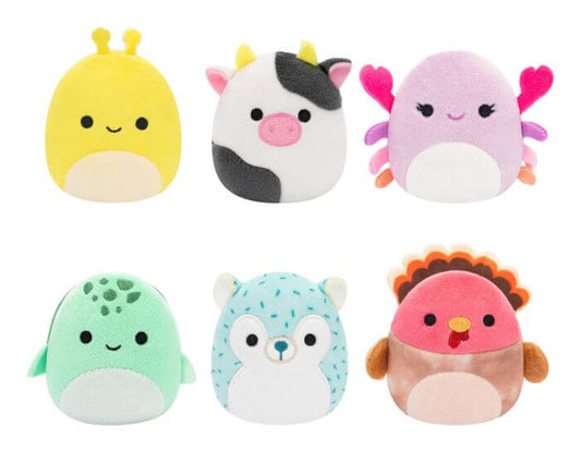 Squishmallows Micromallows 2.5inch Plush 6 Pack (box 1) Assorted Jazwares