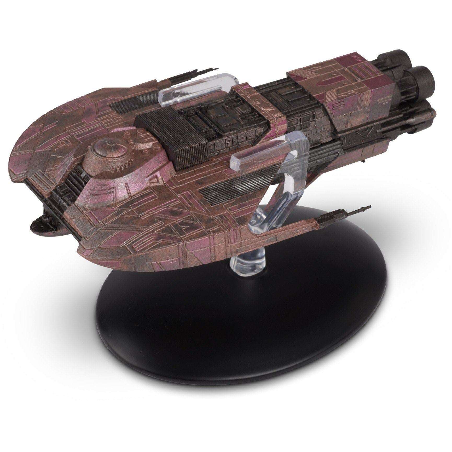 #143 The Merchantman Starship Model Die Cast Ship (Eaglemoss / Star Trek) Real Merch