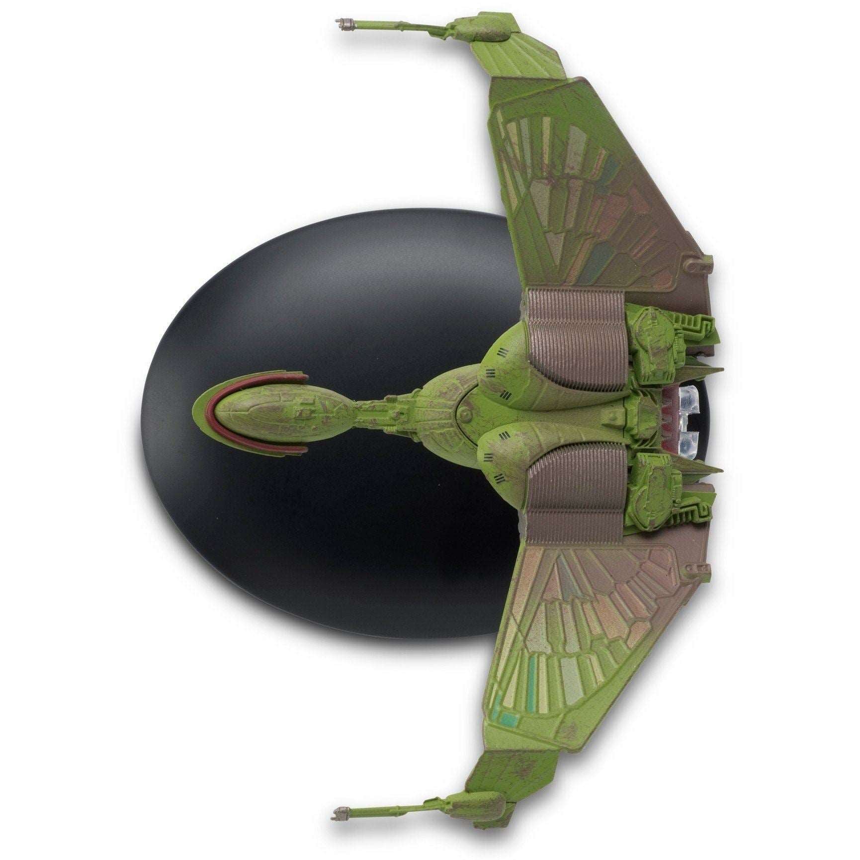 #09 Klingon Bird-of-Prey (Landed Position) Die Cast Ship (Eaglemoss / Star Trek) Real Merch