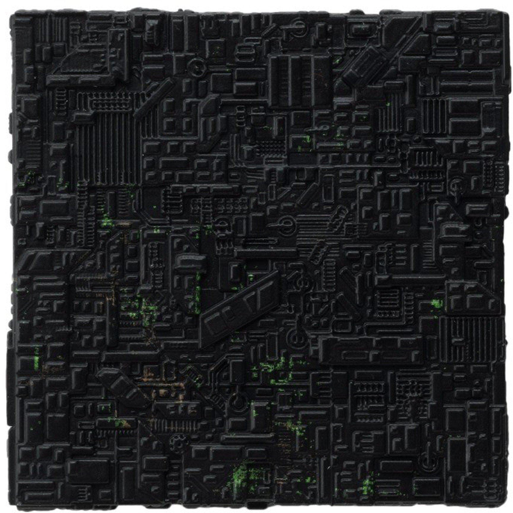 #180 Borg Cube (First Contact) Model Die Cast Ship (Eaglemoss / Star Trek) Real Merch