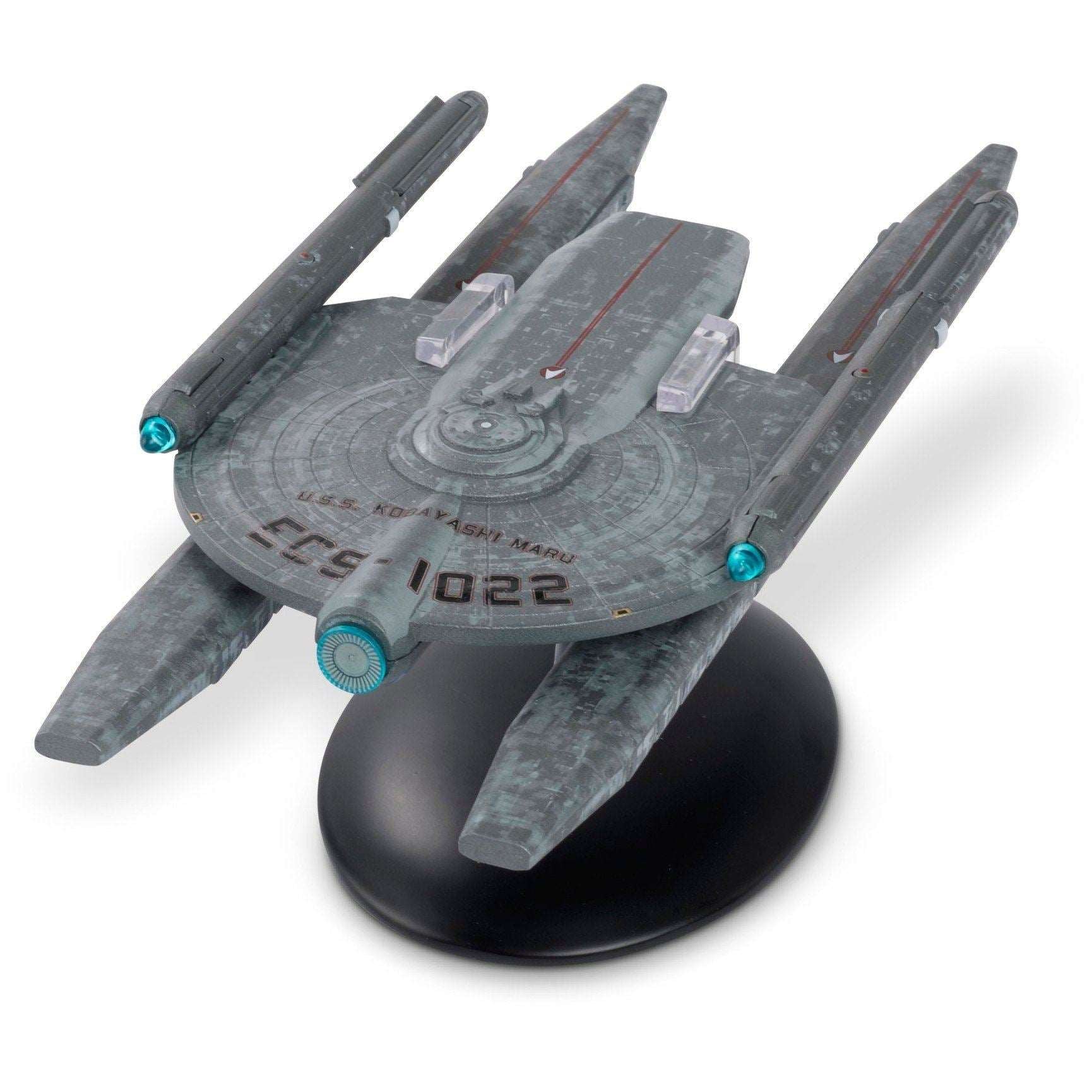 #14 U.S.S. Kobayashi Maru ECS-1022 Model Die Cast Ship SPECIAL ISSUE (Eaglemoss / Star Trek) Real Merch
