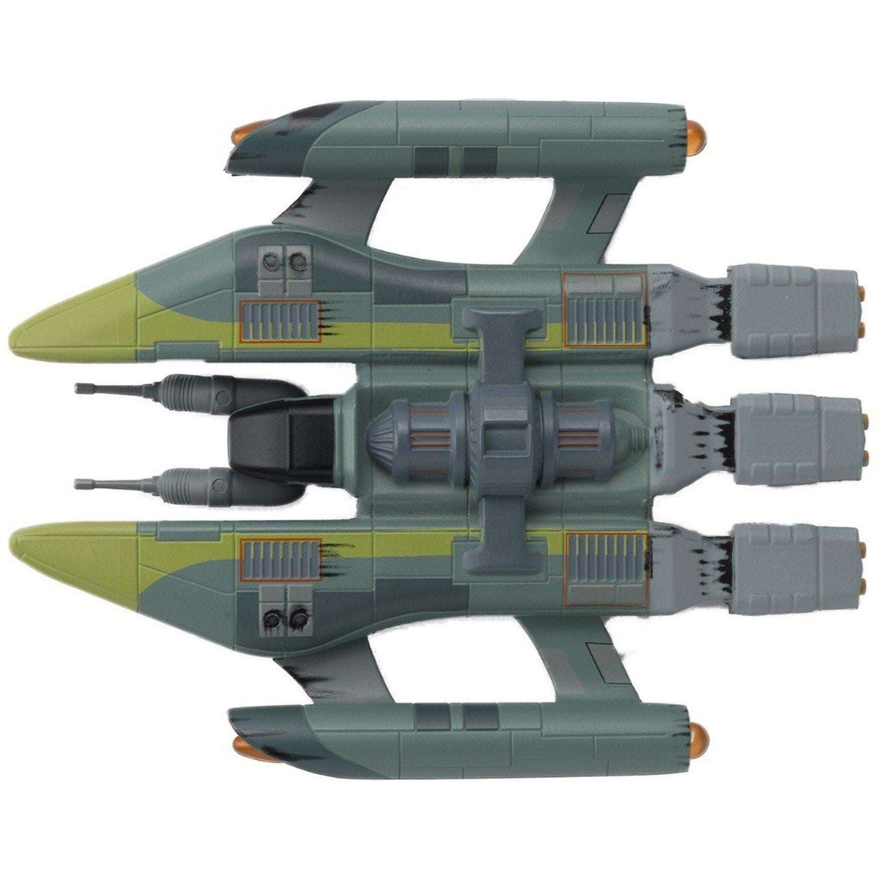 #139 Vaadwaur Assault Fighter Model Die Cast Ship (Eaglemoss / Star Trek) Real Merch