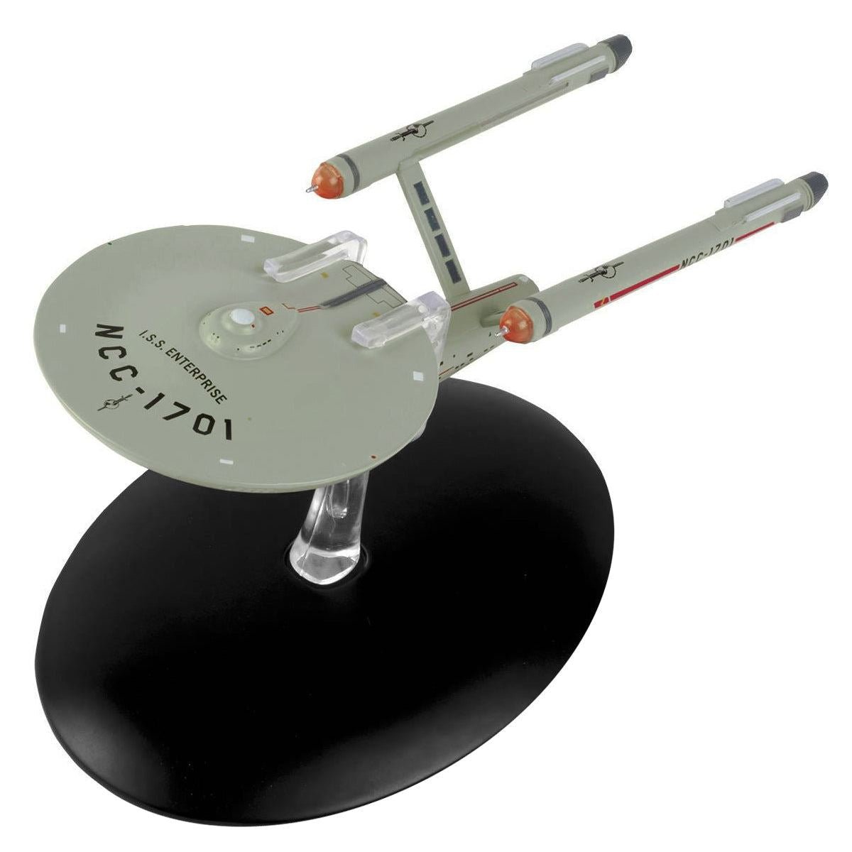 #01 I.S.S. Enterprise NCC-1701 (Mirror Issue M1) Model Die Cast Starship BONUS ISSUE (Eaglemoss / Star Trek) Real Merch