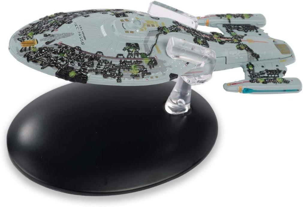#15 Assimilated U.S.S. Voyager Model Diecast Ship BONUS ISSUE (Eaglemoss / Star Trek) Real Merch
