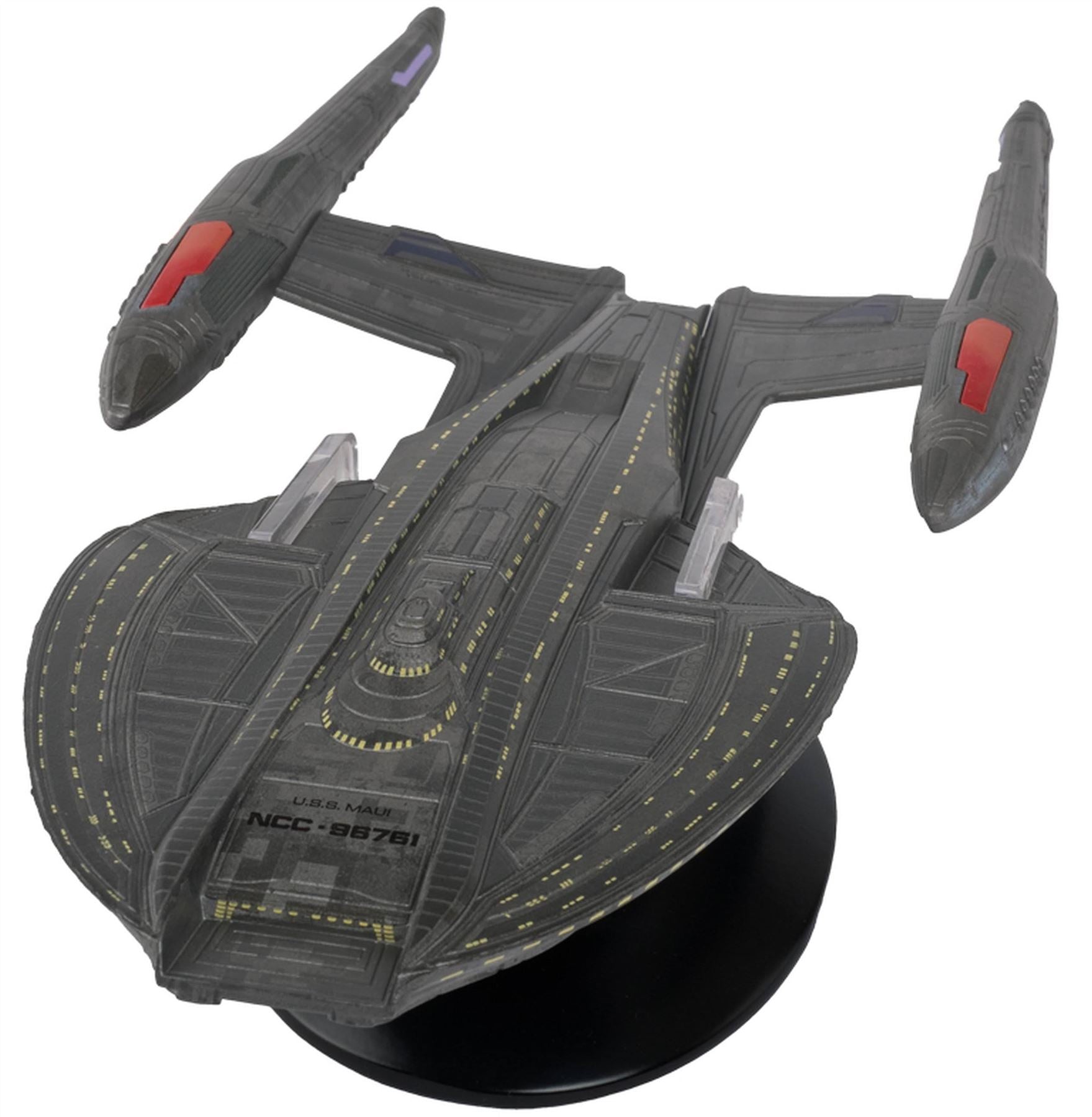 #02 U.S.S. Maui (Inquiry-Class) Model Die Cast Ship Picard Universe (Eaglemoss / Star Trek) Real Merch