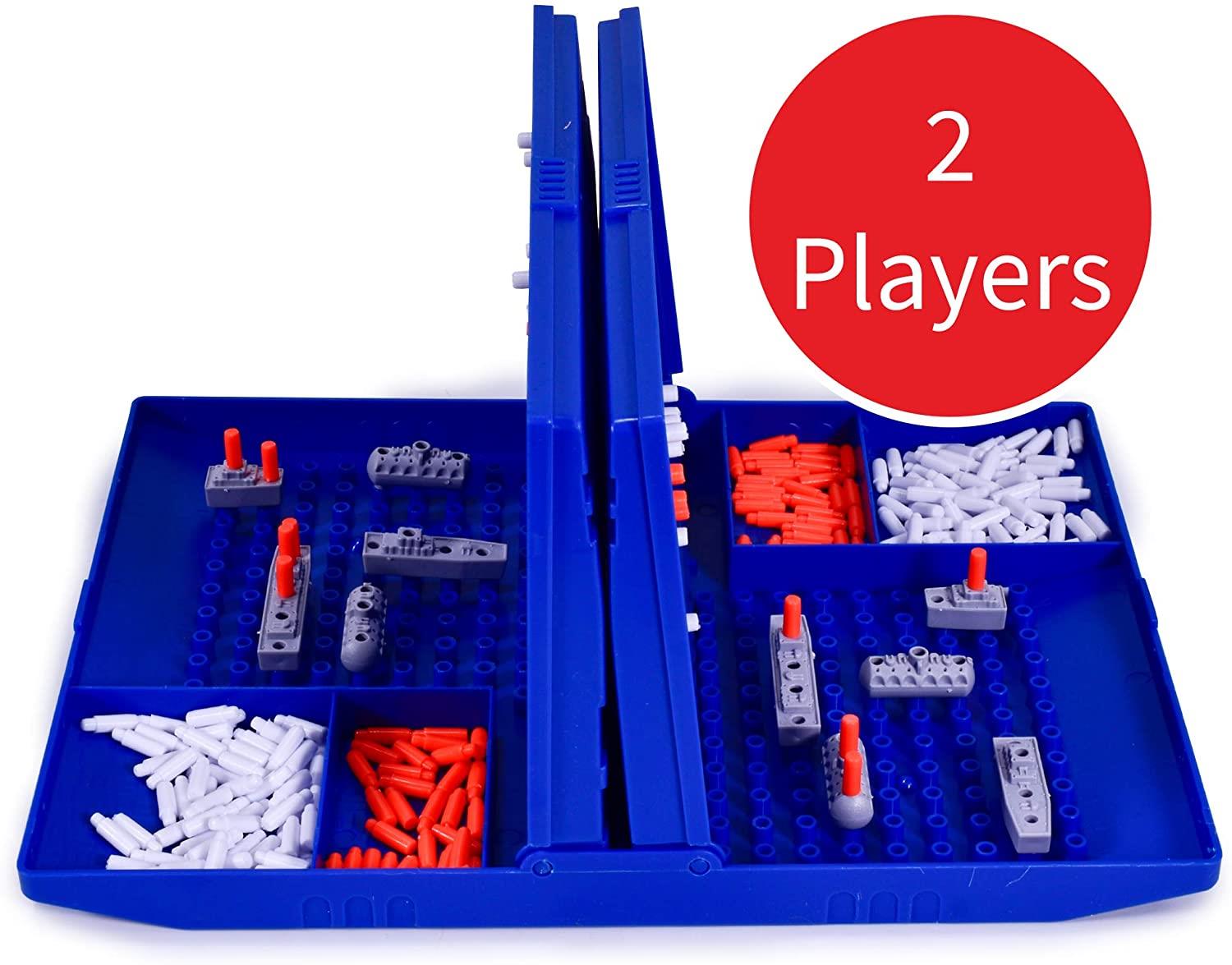 Classic Sea Battle Strategy Board Game For 2 Players Curious Minds