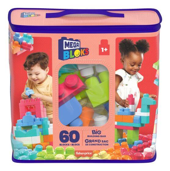 Mega Bloks - Big Building Bag Pink Mega Bloks