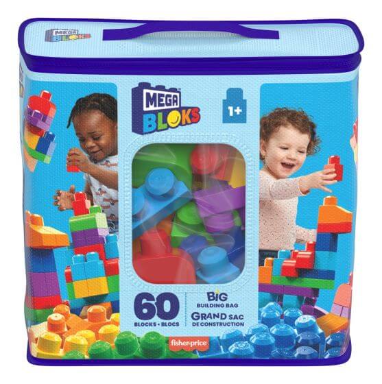 Mega Bloks - Big Building Bag Blue Mega Bloks