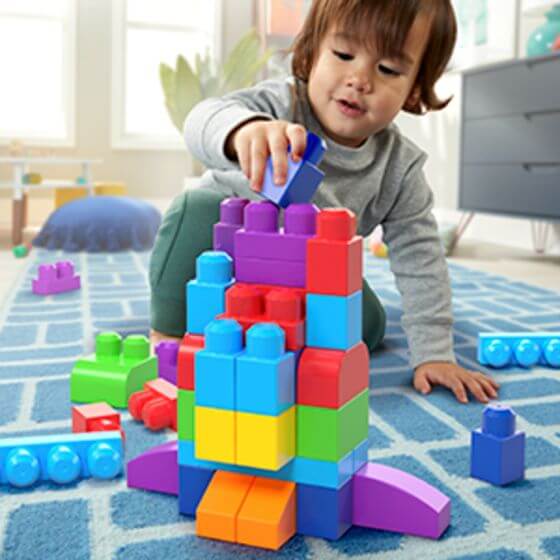 Mega Bloks - Big Building Bag Blue Mega Bloks