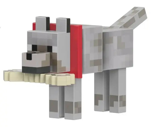 Minecraft Diamond Level Wolf Figure mojang