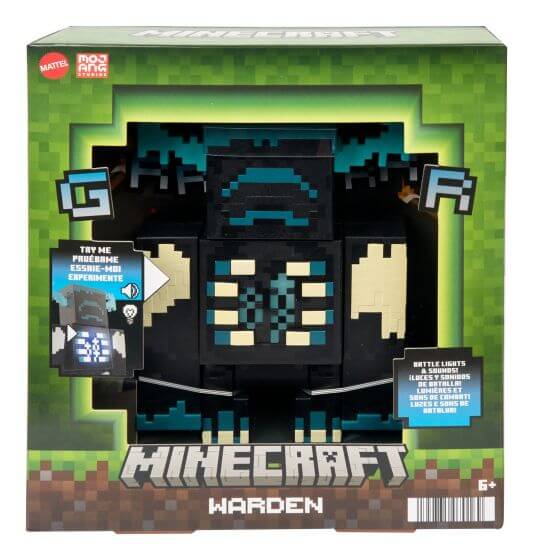 Minecraft Battle Lights & Sound Warden mojang