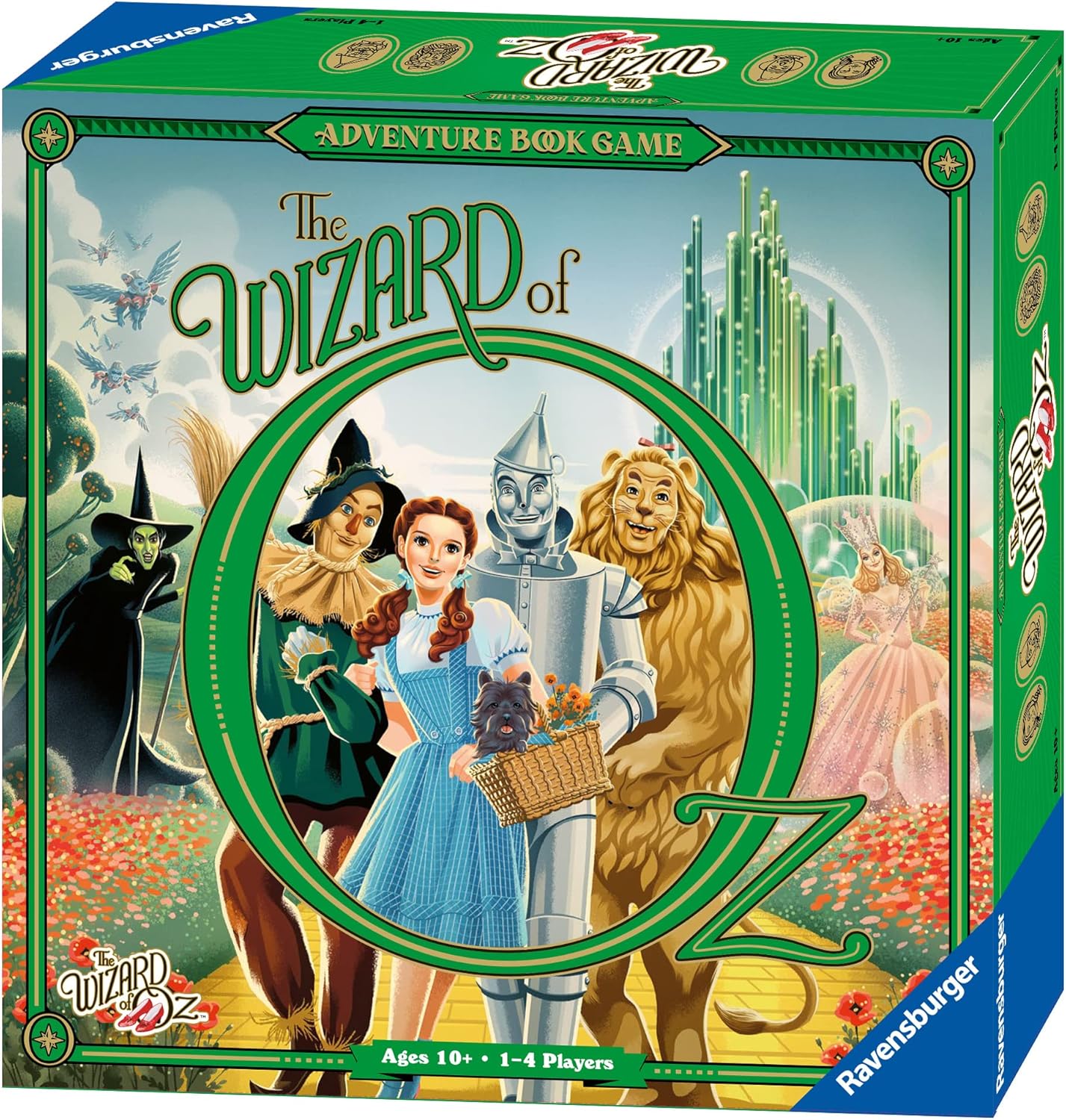 The Wizard of Oz Adventure Book - Family Strategy Board Game Rooleo