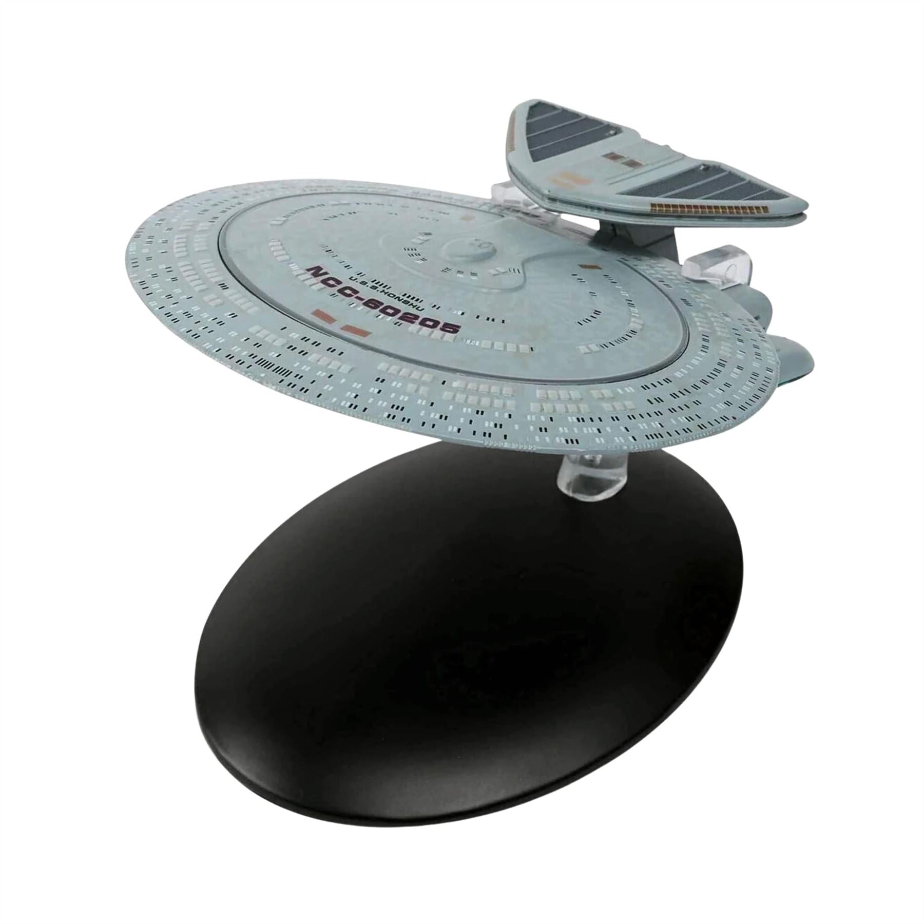 #23 / #16 U.S.S. Honshu NCC-60205 (Nebula Class) Model Die Cast Ship (Eaglemoss / Star Trek) Real Merch