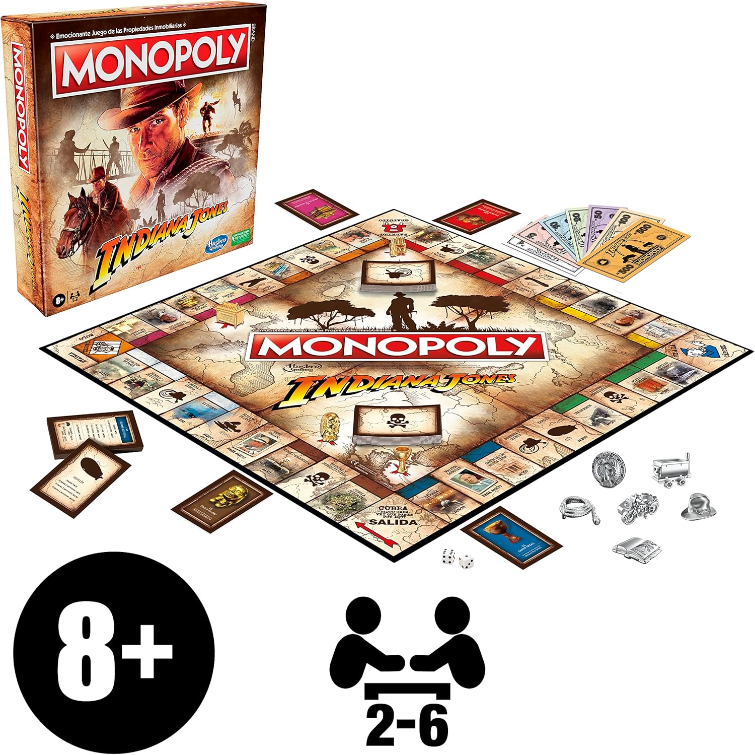 Monopoly Indiana Jones Rooleo