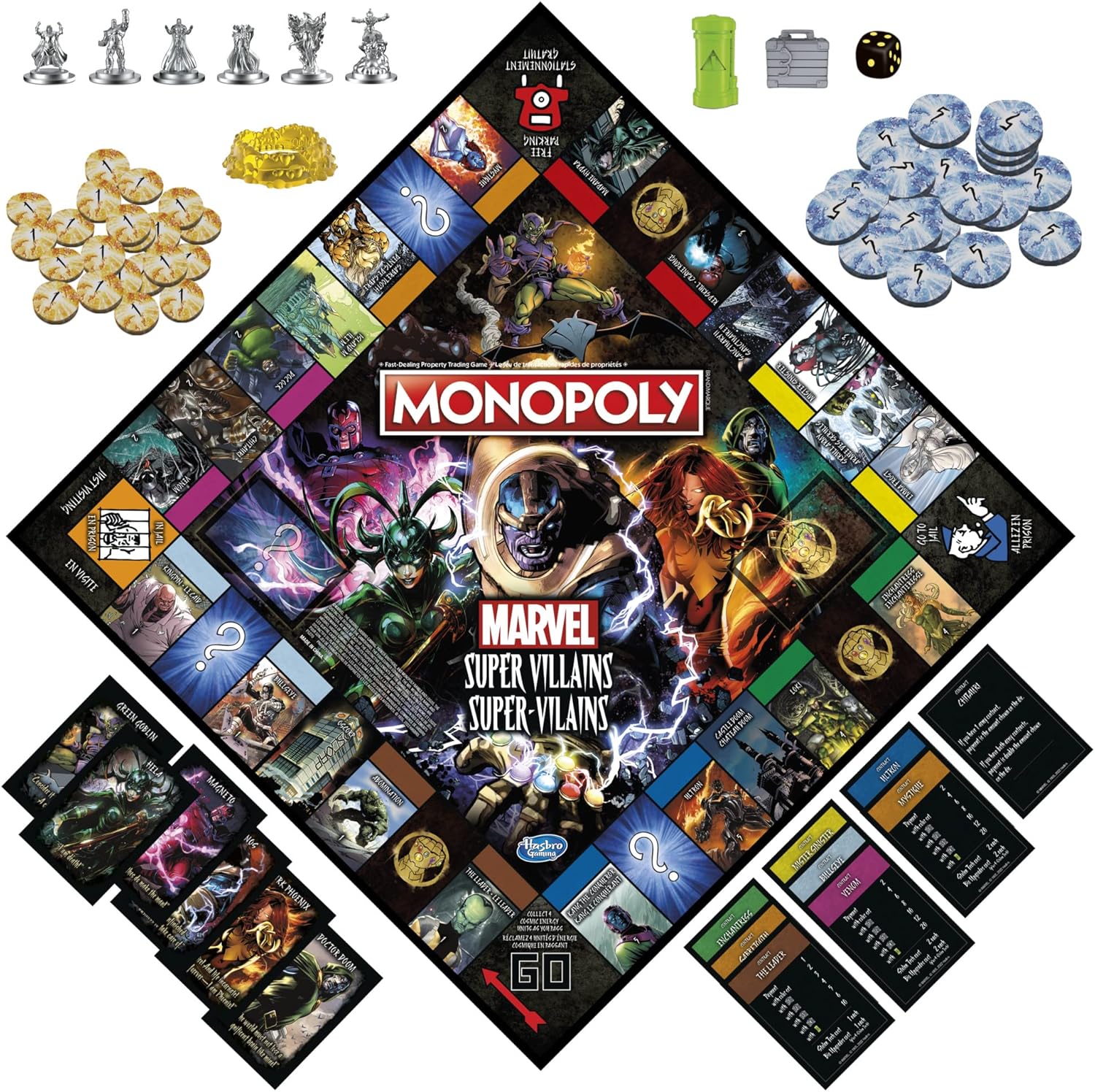 Monopoly: Marvel Super Villains Edition Rooleo