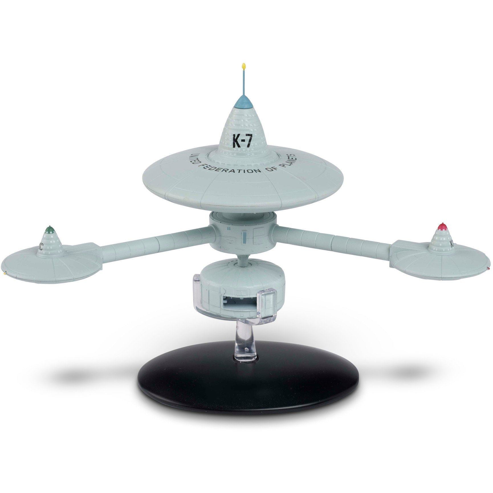 #10 Deep Space Station K7 Model Die Cast Ship SPECIAL ISSUE (Eaglemoss / Star Trek) Real Merch