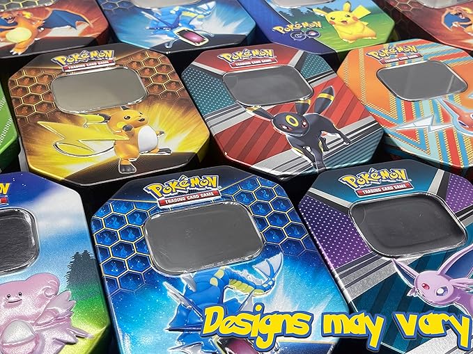 Mystery Pokemon Tin Bundle - Large Rooleo