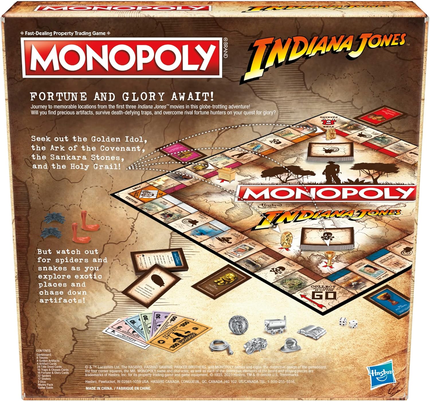Monopoly Indiana Jones Rooleo