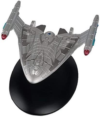 #82 United Earth Starfleet Warp Delta Model Diecast Ship Window Box (Eaglemoss / Star Trek) Real Merch