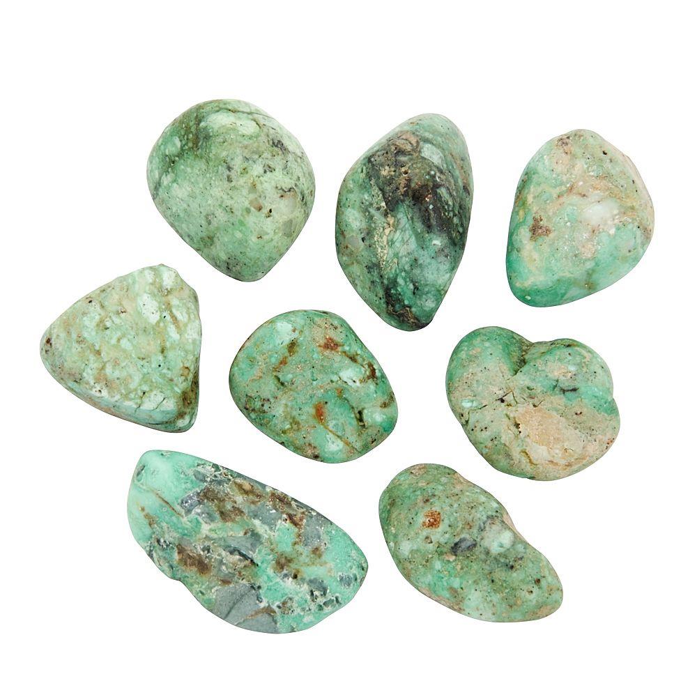 Pale Green Variscite Polished Tumblestone Collectible Gemstones Curious Minds