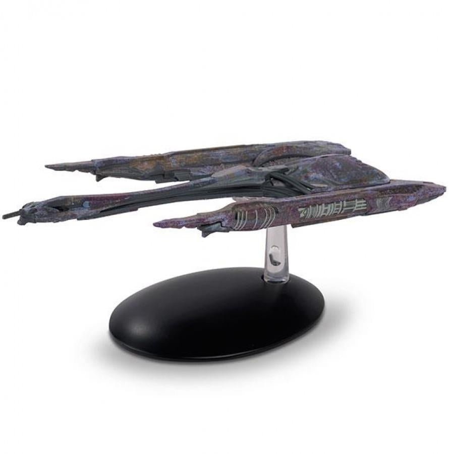 #10 Klingon QOJ Class Discovery Ships Model Diecast Ship (Eaglemoss / Star Trek) Real Merch