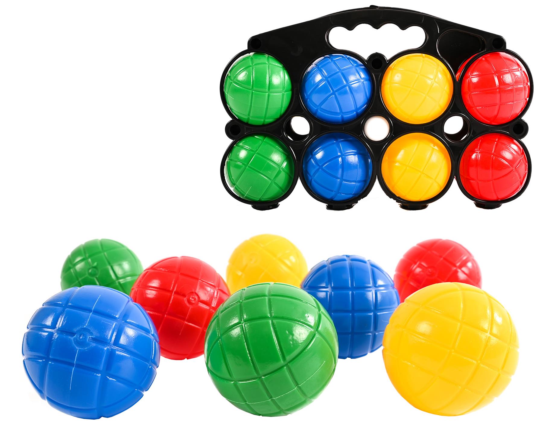 Plastic Boules Garden Games 8 Piece Set Curious Minds