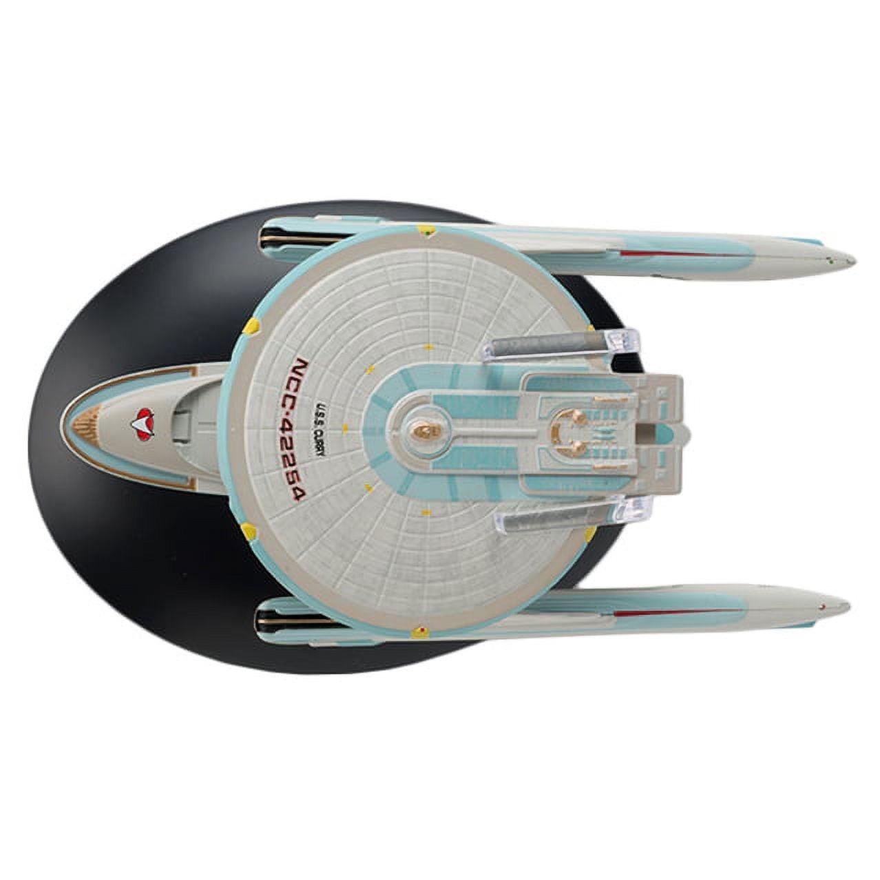 #116 U.S.S. Curry NCC-42254 Model Diecast Ship (Eaglemoss / Star Trek) Real Merch