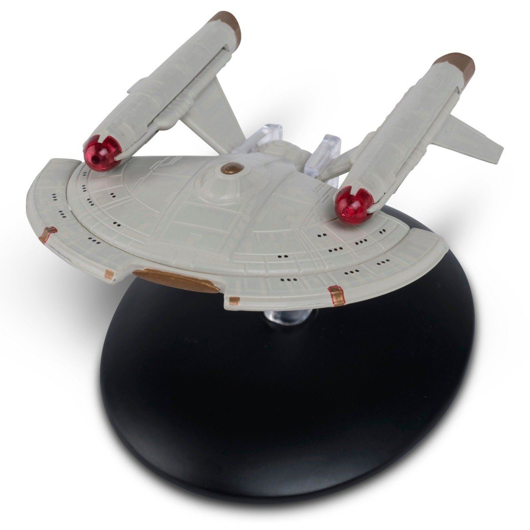 #44 U.S.S. Intrepid (22nd C) Model Die Cast Ship (Eaglemoss / Star Trek) Real Merch