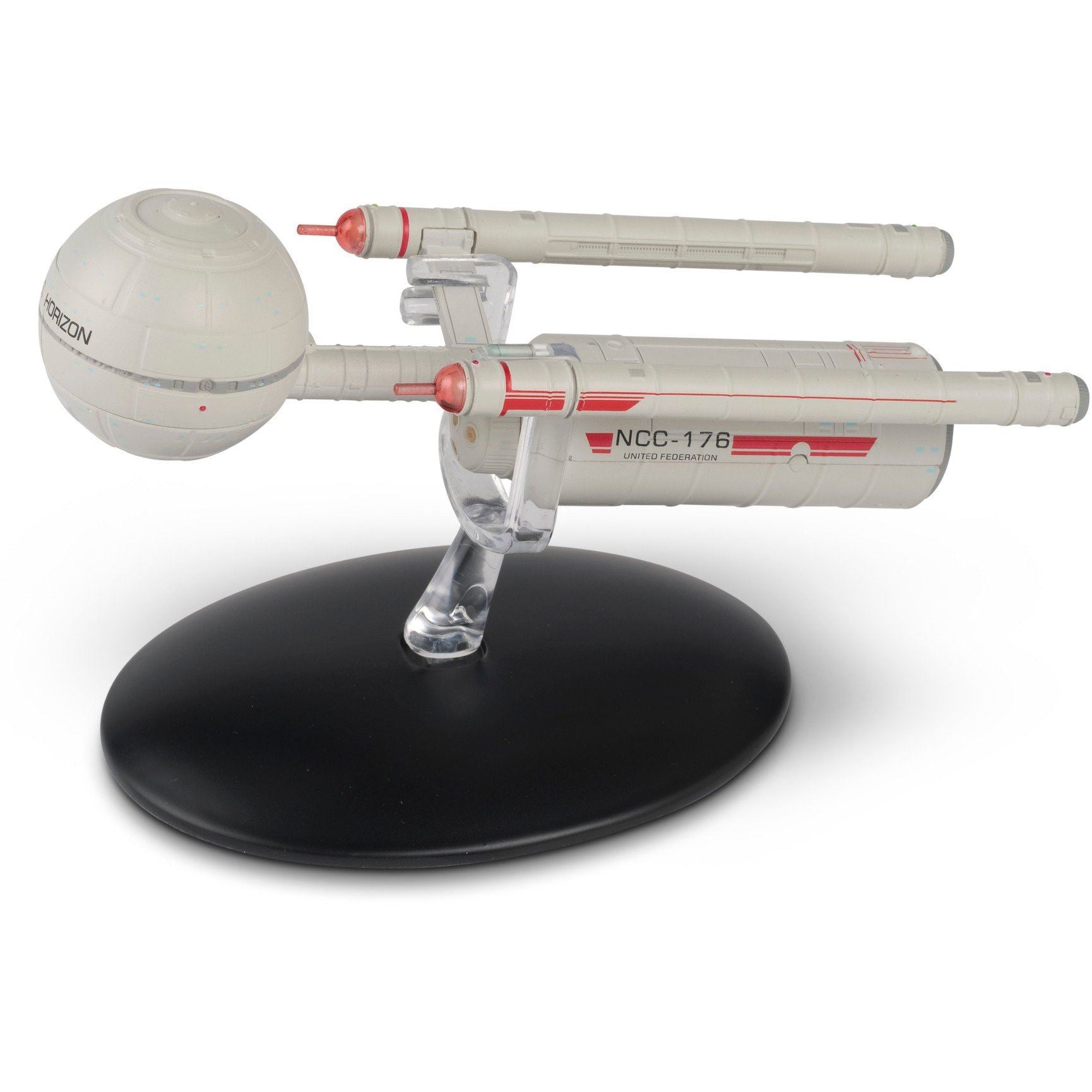 #100 Daedalus-class (U.S.S. Horizon NCC-176) Starship Die Cast Ship STDC100 (Eaglemoss / Star Trek) Real Merch