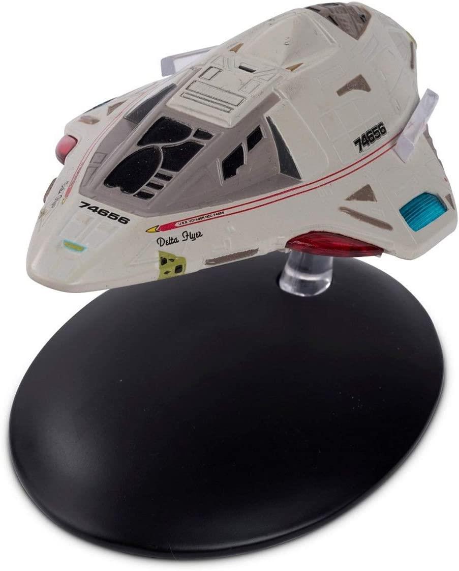 #38 Starfleet Delta Flyer Model Diecast Ship (Eaglemoss / Star Trek) Real Merch