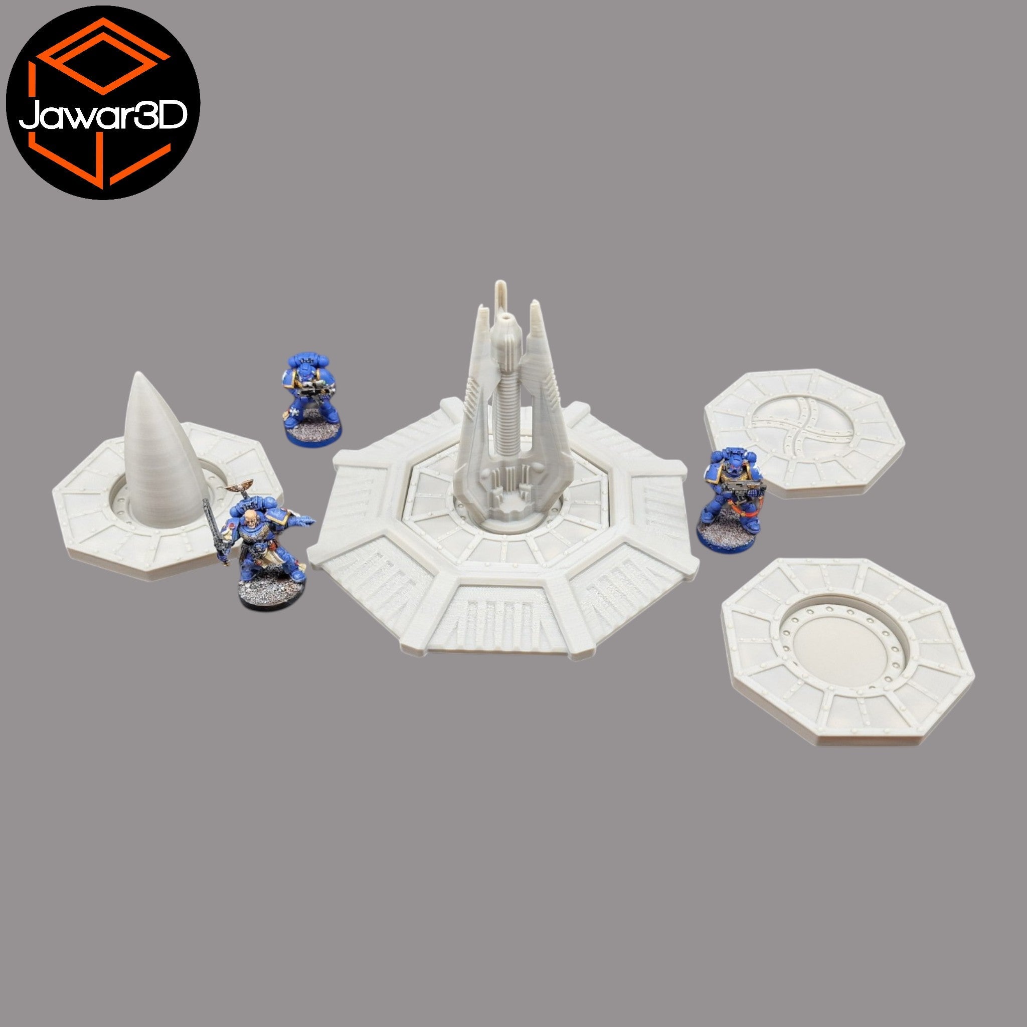 Rocket Hatch - 28mm Wargaming Scatter Terrain Scenery Tabletop Miniature Jawar3d