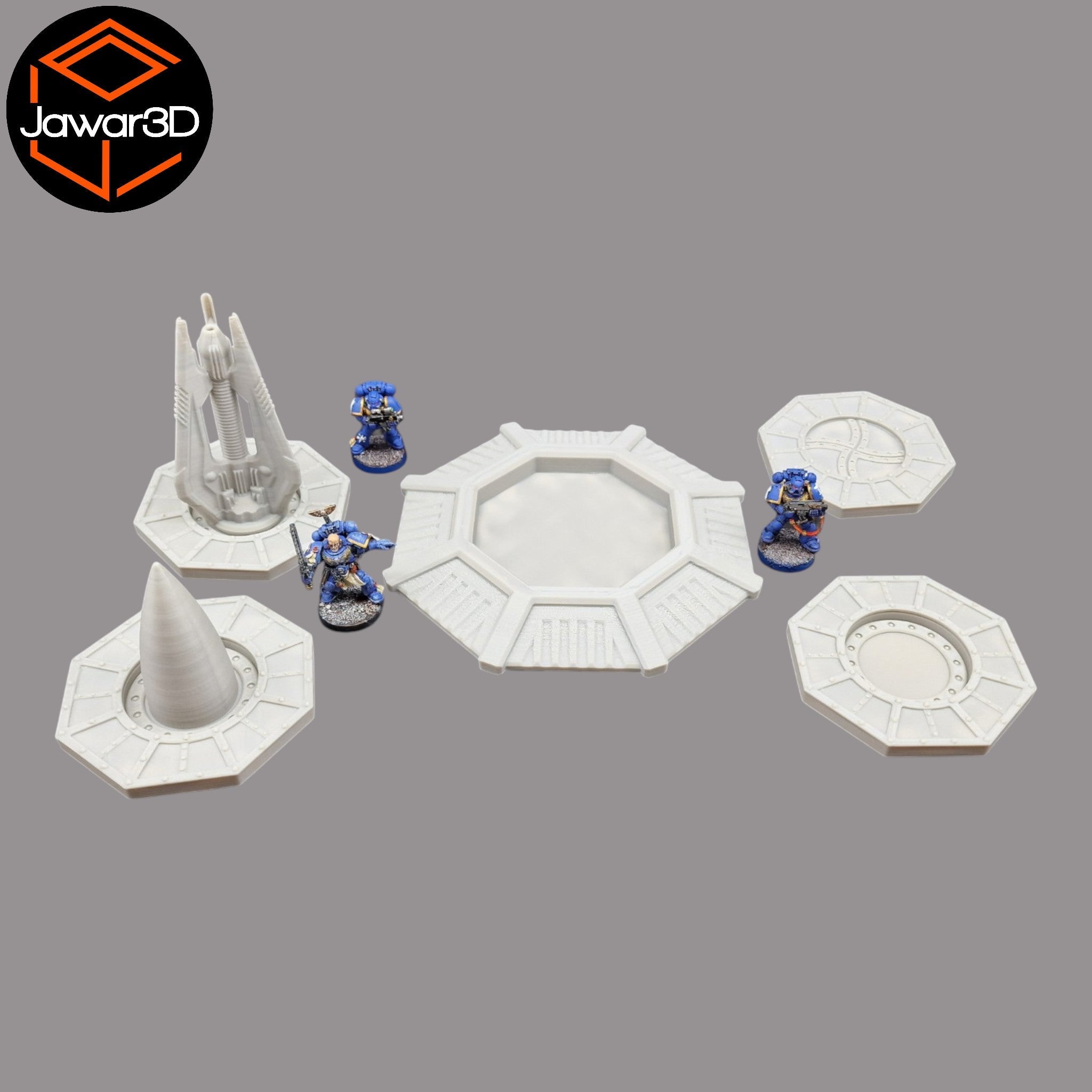 Rocket Hatch - 28mm Wargaming Scatter Terrain Scenery Tabletop Miniature Jawar3d