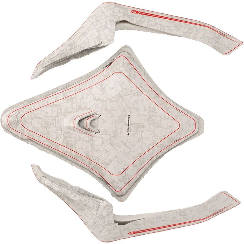 #15 U.S.S. Liu Cixin NCC-325060 (Mars-class) Discovery Model Diecast Ship (Eaglemoss / Star Trek) Real Merch